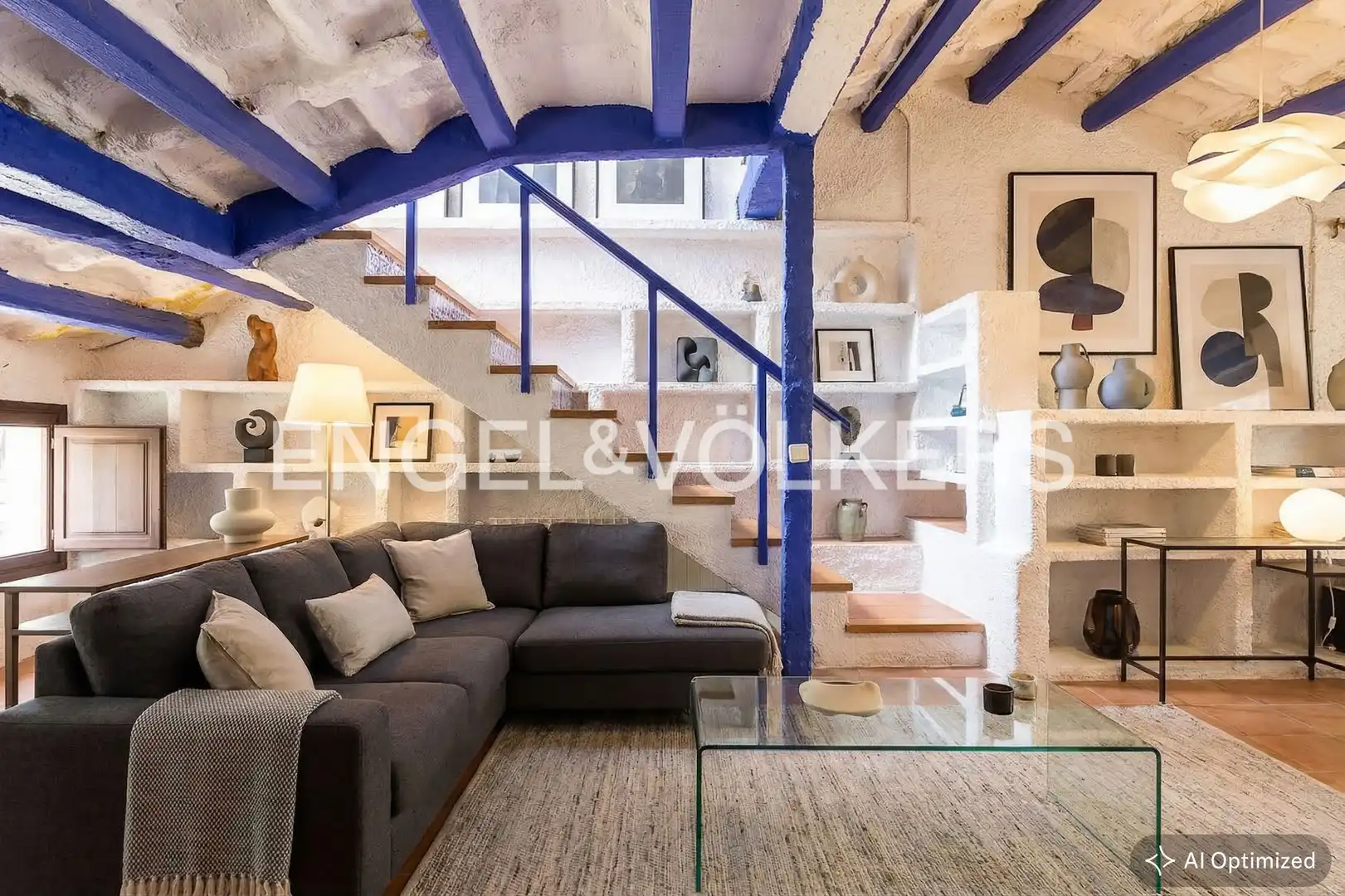 Living room of Houses for sale in Creixell  with Heating, Private garden and Furnished