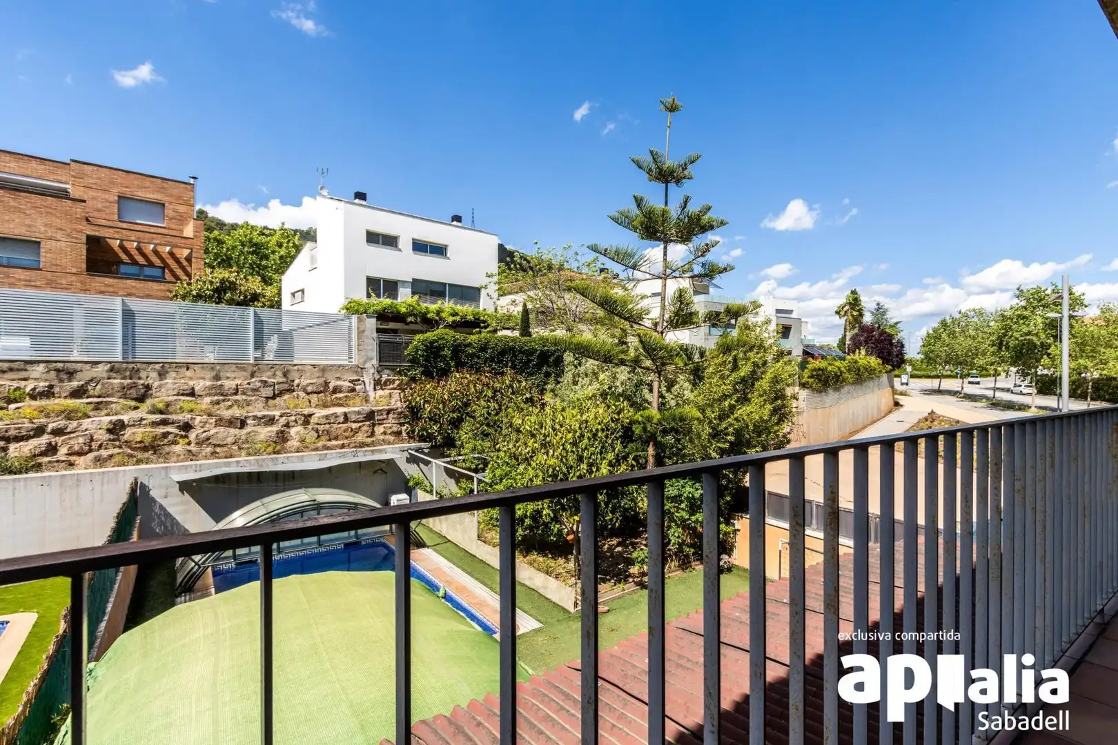 Terrassa de Casa o xalet en venda en Castellar del Vallès amb Aire condicionat, Calefacció i Jardí privat