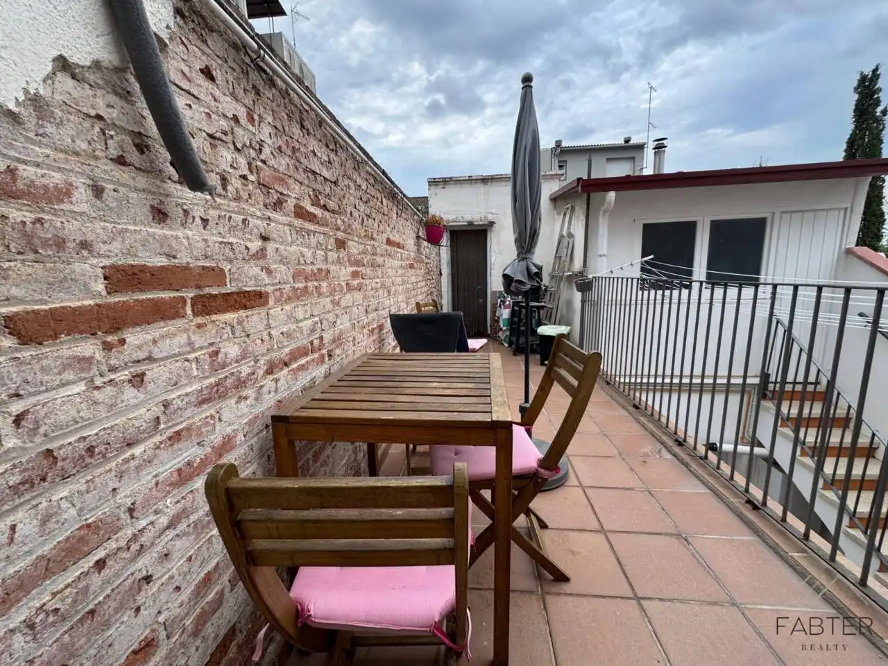 Terrace of Flat for sale in Caldes de Montbui  with Air Conditioner, Heating and Terrace