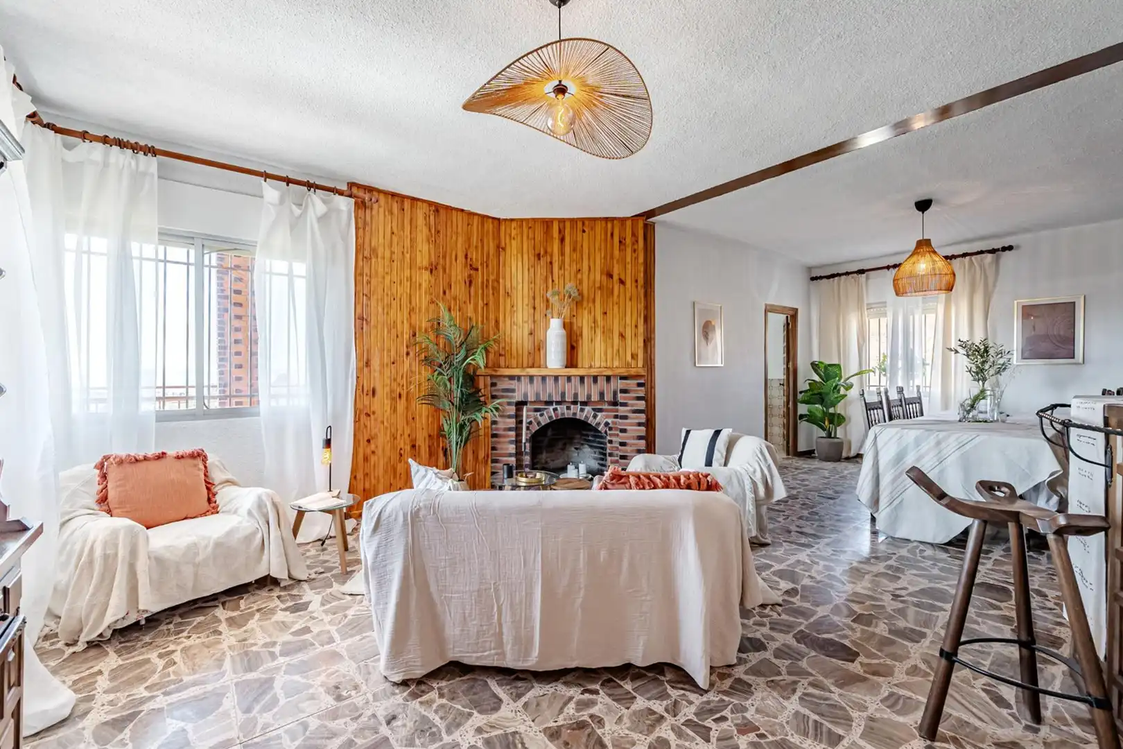Sala de estar de Casa o chalet en venta en Mesegar de Tajo con Piscina y Amueblado