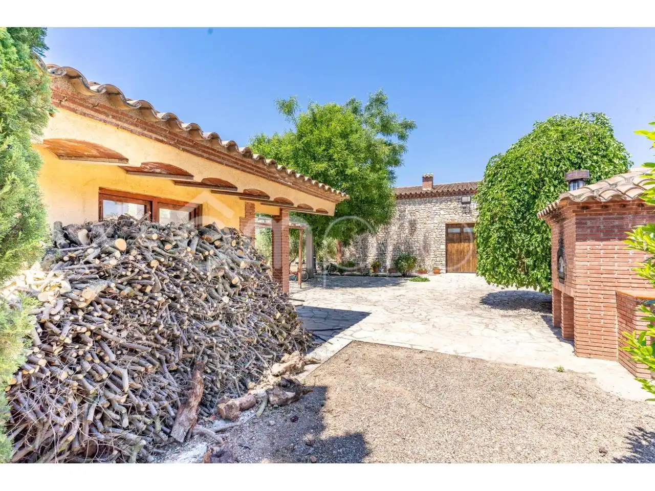 Vista exterior de Finca rústica en venta en Vilallonga del Camp con Calefacción, Jardín privado y Terraza