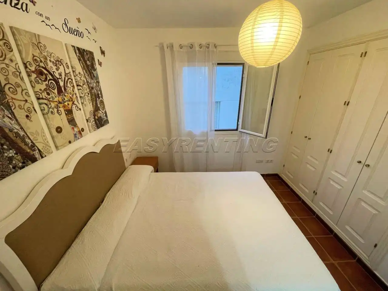 Dormitori de Apartament de lloguer en La Alcaidesa amb Terrassa, Moblat i Piscina comunitària