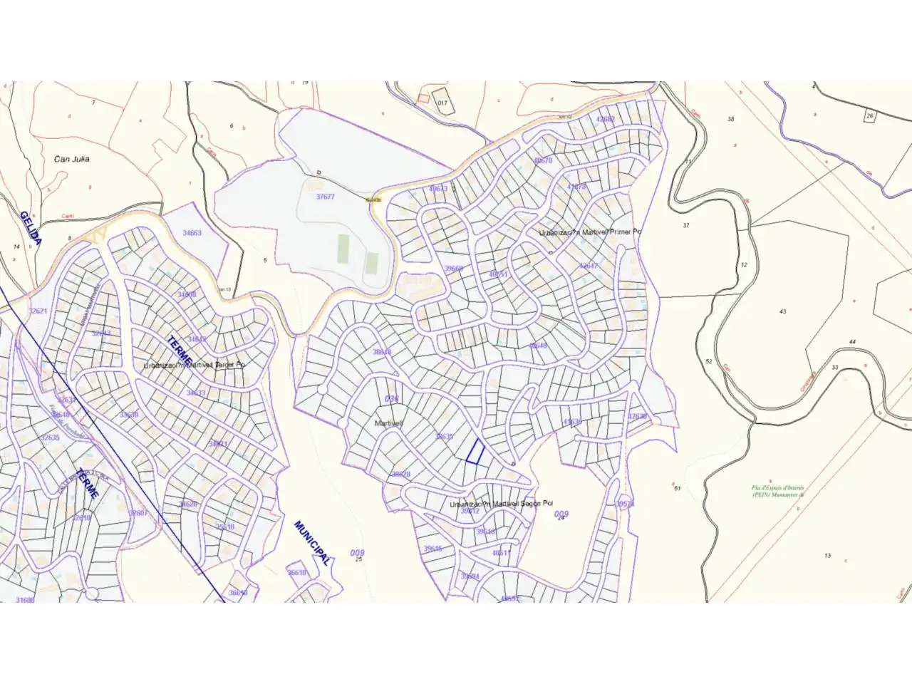 Rustikales Grundstück zum Verkauf in Urbanizacion MARTIVELL, imagen 2