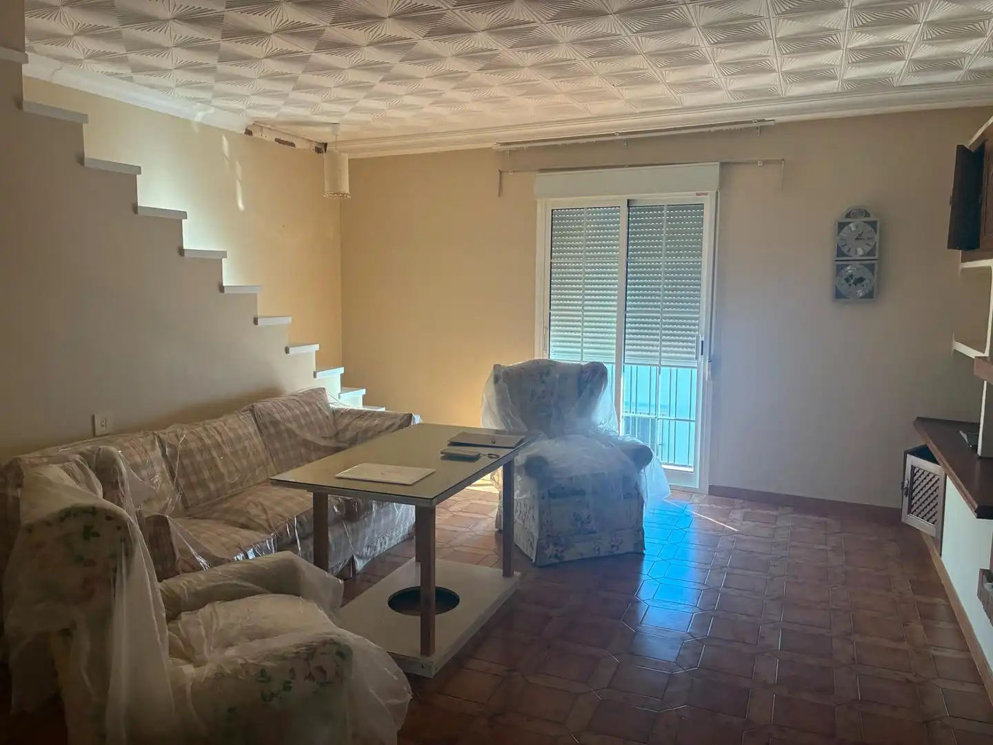 Sala d'estar de Pis en venda en Villanueva de los Castillejos