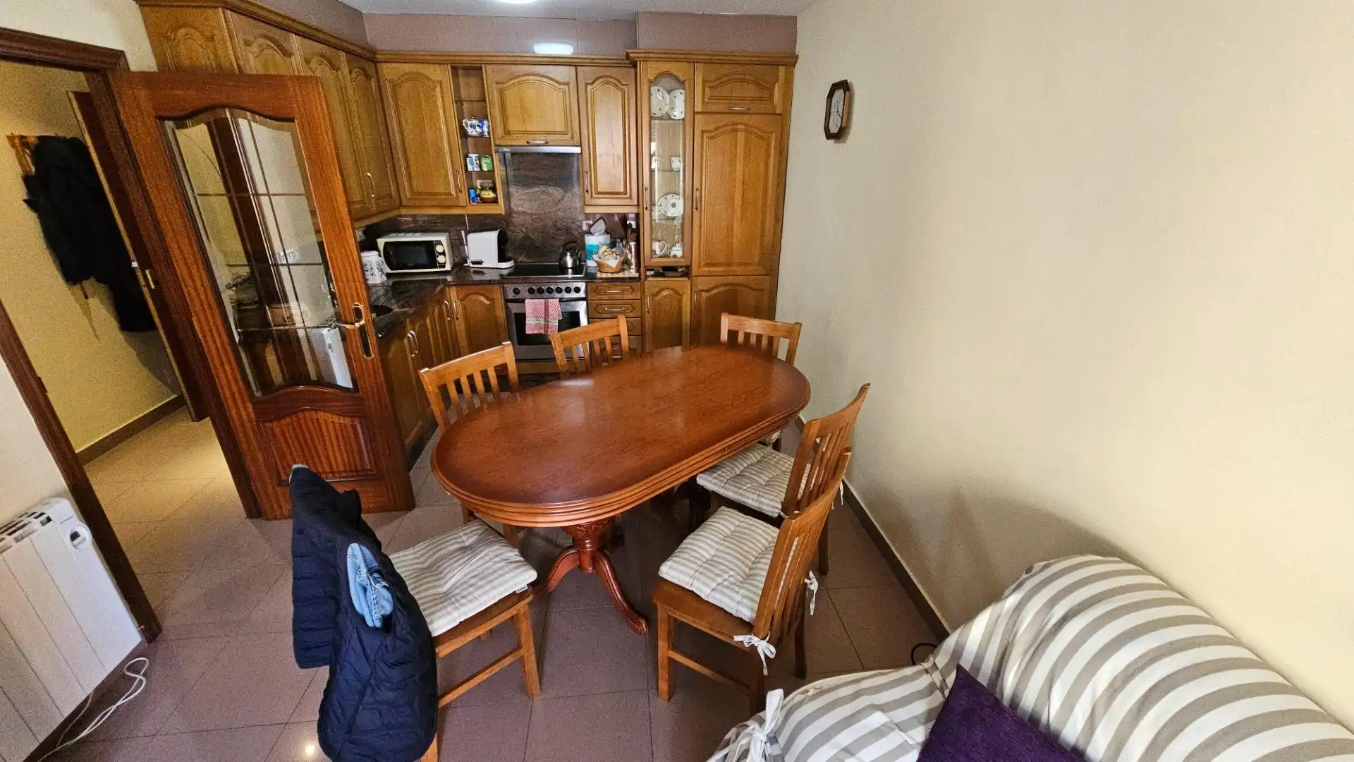 Dining room of Flat for sale in Fisterra  with Heating, Storage room and Balcony