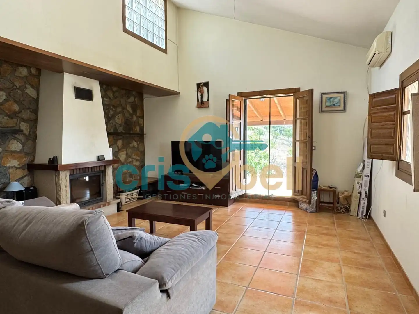 Living room of Detached homes for sale in Lorca  with Air Conditioner, Private garden and Terrace