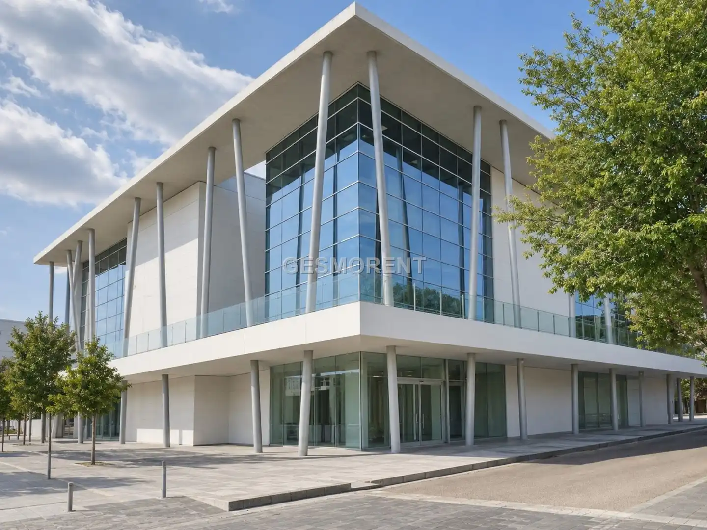 Vista exterior de Oficina de alquiler en  Palma de Mallorca con Terraza