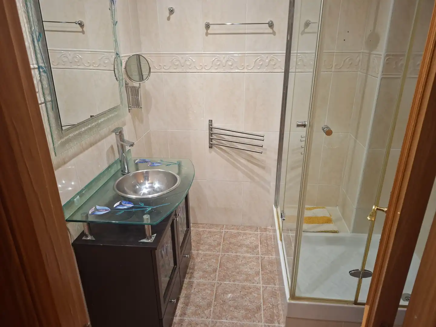 Bathroom of Flat for rent in Illescas  with Air Conditioner, Heating and Parquet flooring