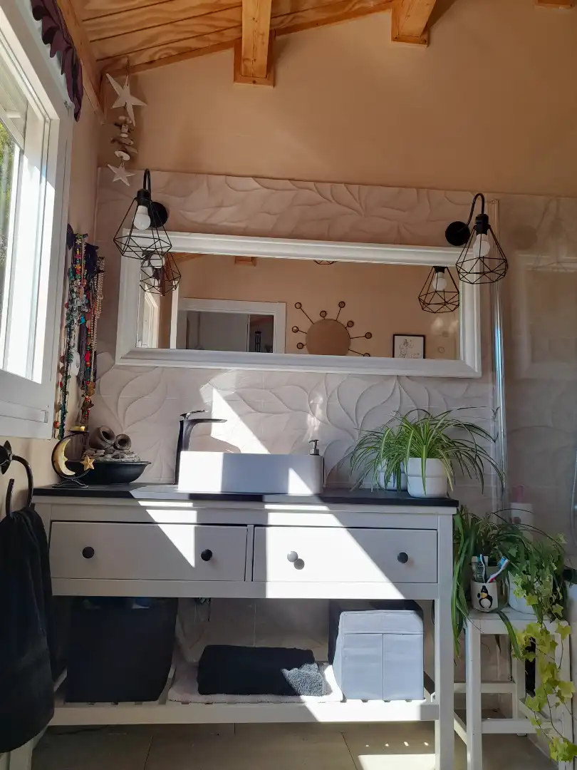 Badezimmer von Haus oder Chalet zum Verkauf in Villalbilla mit Klimaanlage, Heizung und Privatgarten