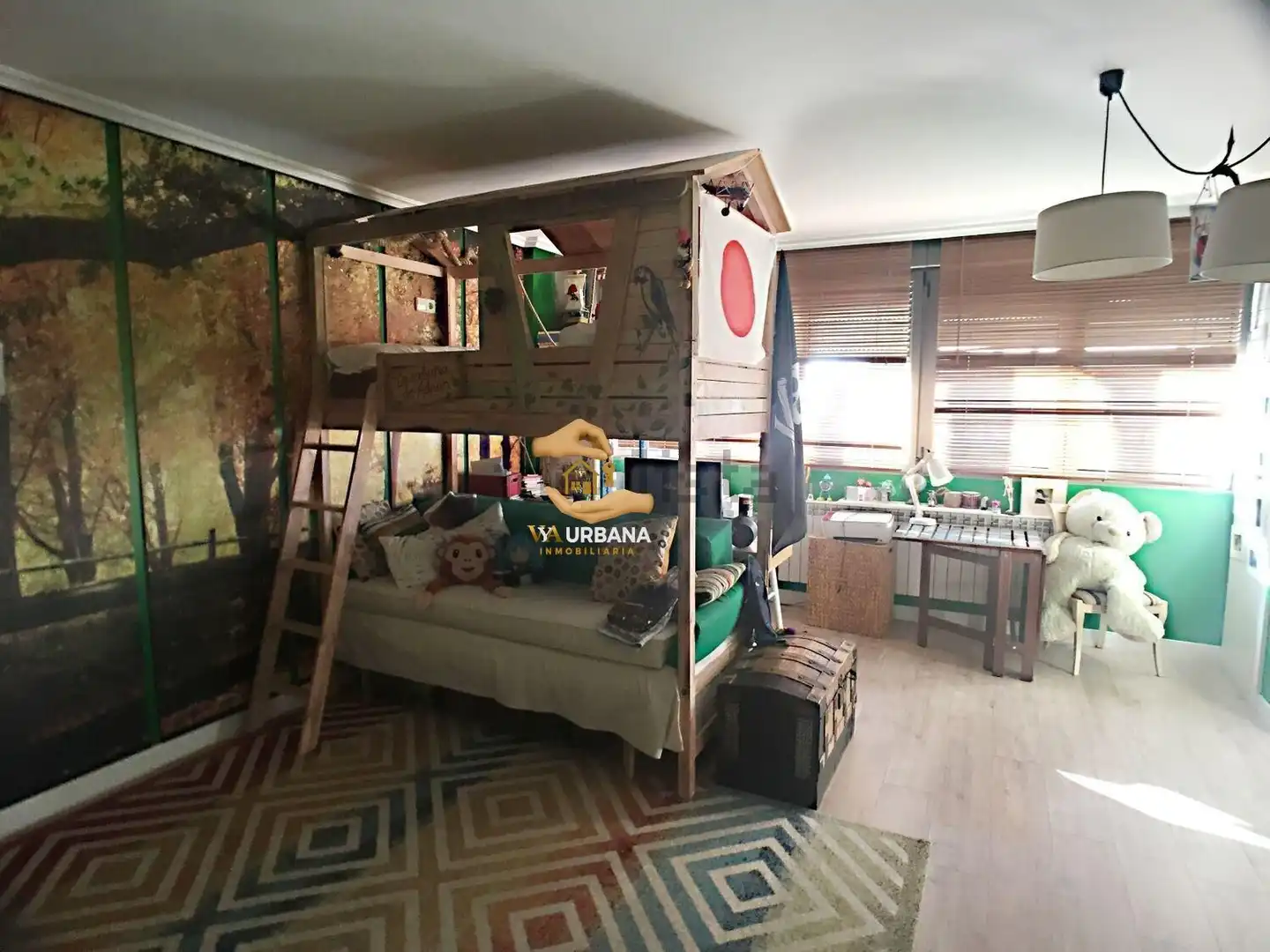 Schlafzimmer von Wohnung zum Verkauf in Salamanca mit Heizung, Privatgarten und Terrasse