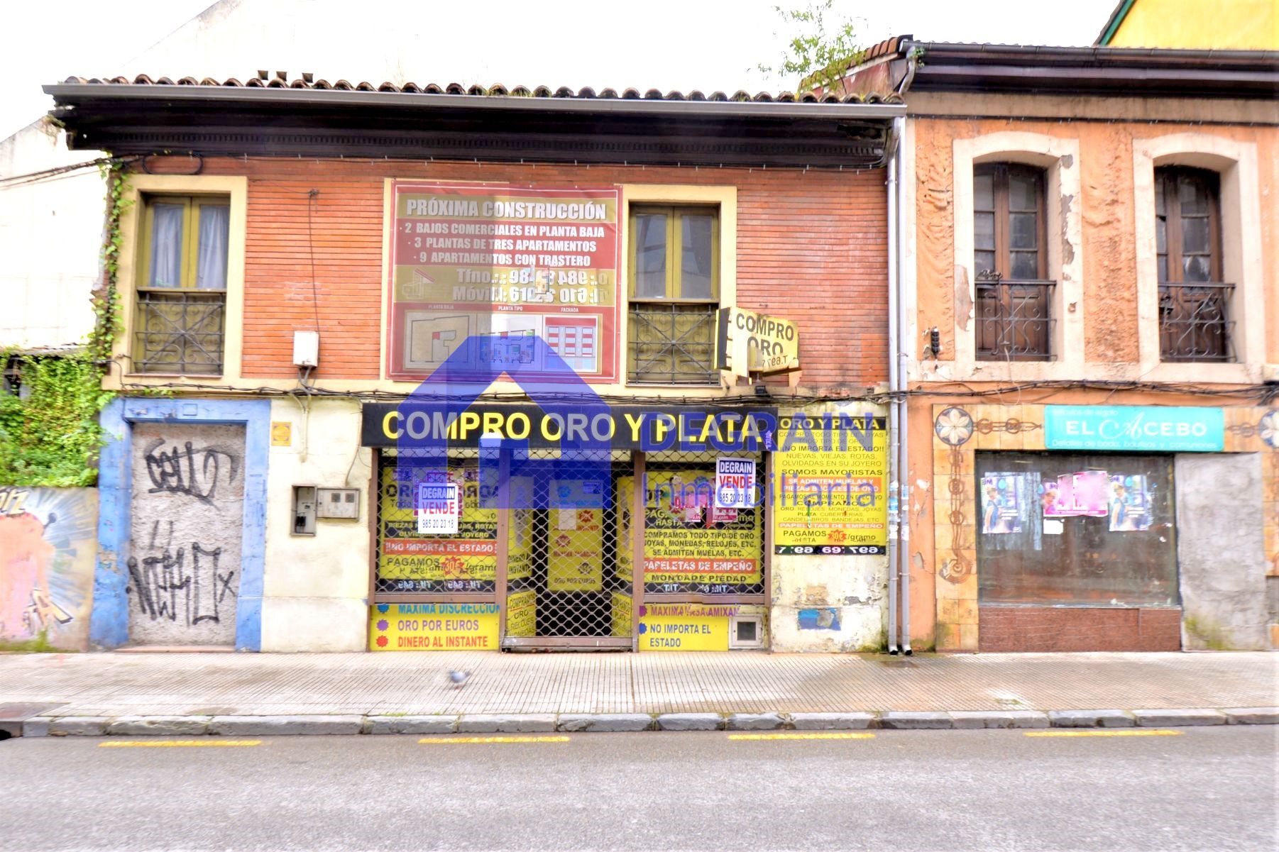 Exterior view of Building for sale in Langreo