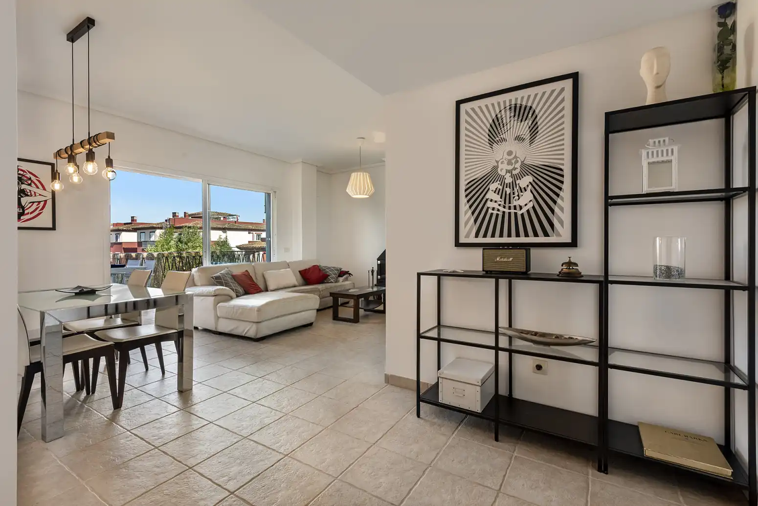 Sala de estar de Ático en venta en  Palma de Mallorca con Aire acondicionado, Calefacción y Jardín privado