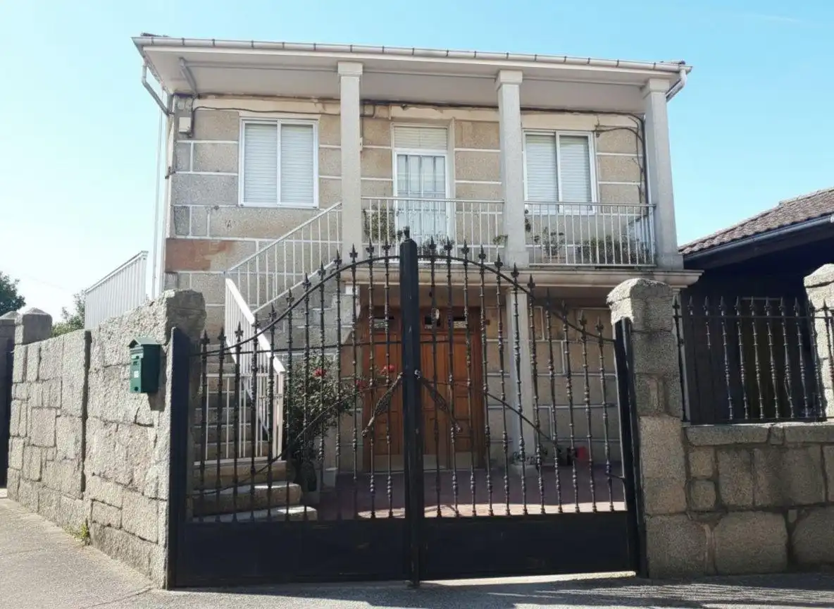 Exterior view of Country homes for sale in Os Blancos   with Balcony