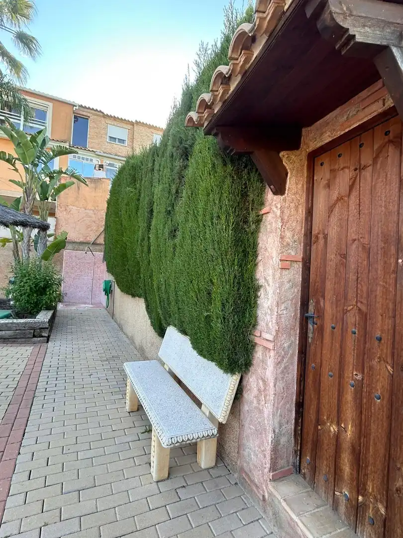 Jardí de Casa adosada en venda en Murcia amb Aire condicionat, Jardí privat i Terrassa