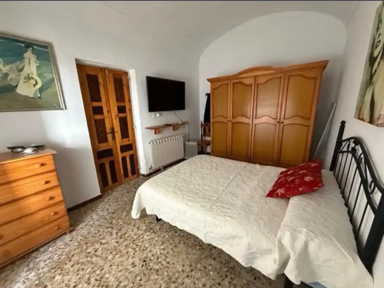 Dormitori de Casa adosada en venda en Arroyomolinos (Cáceres) amb Aire condicionat i Balcó