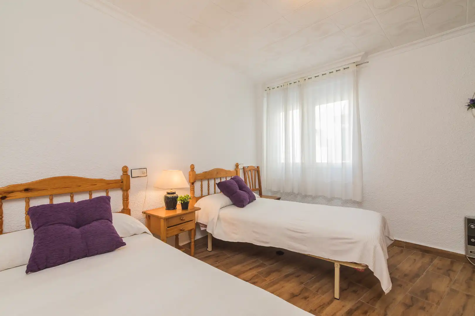 Schlafzimmer von Wohnung zum Verkauf in Santa Pola mit Klimaanlage, Möbliert und Balkon