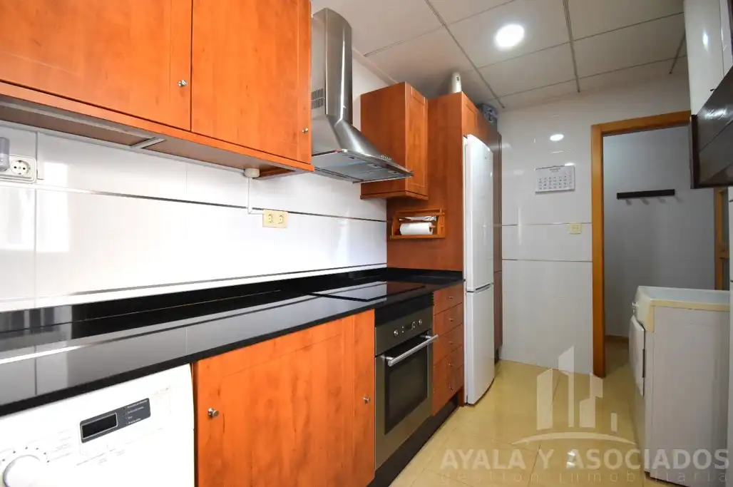 Kitchen of Flat for sale in Mazarrón  with Air Conditioner, Heating and Balcony