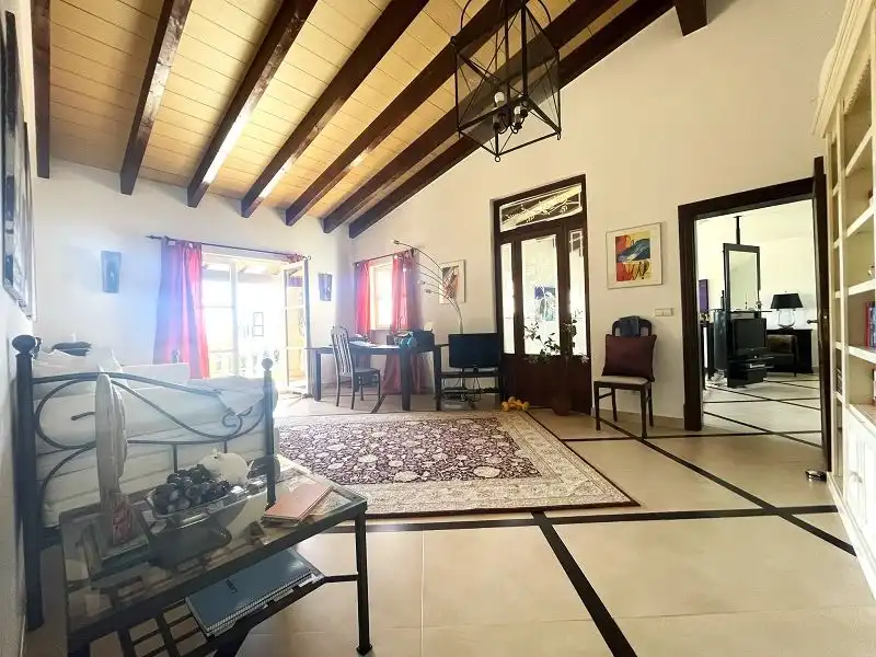 Sala de estar de Casa o chalet en venta en Llucmajor con Aire acondicionado, Calefacción y Jardín privado