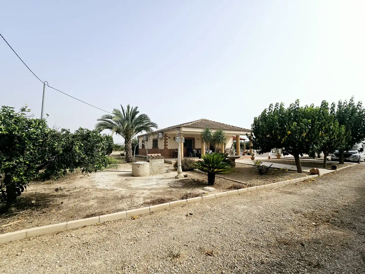 Vista exterior de Casa o xalet en venda en Librilla amb Aire condicionat, Jardí privat i Piscina