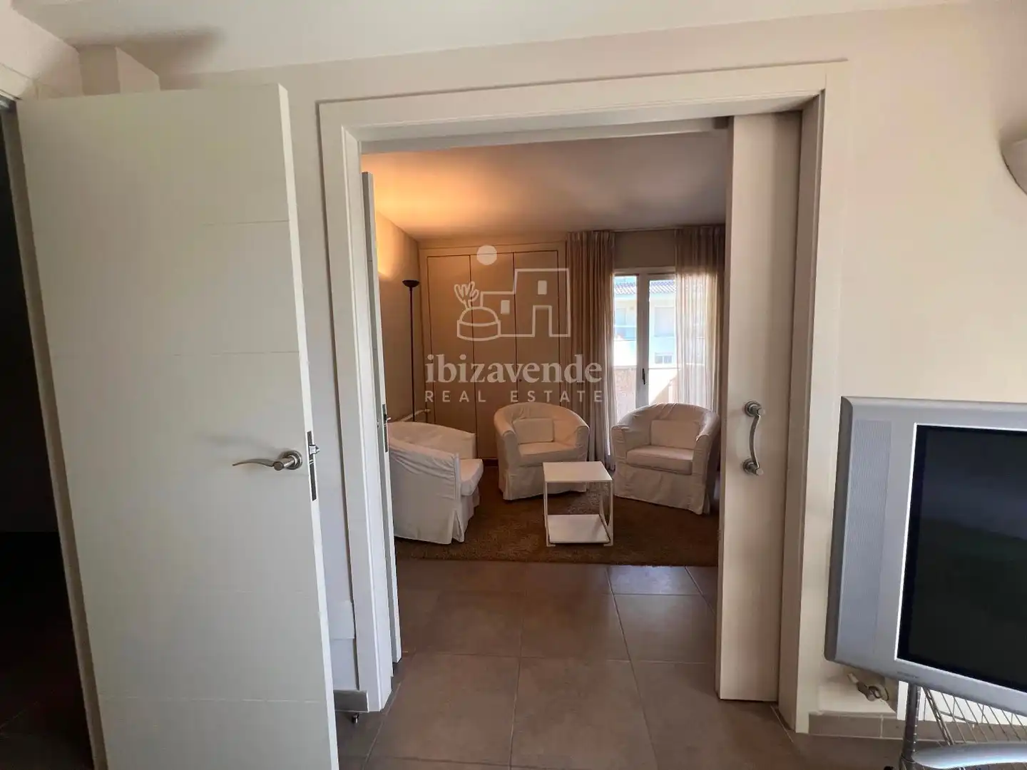 Dormitori de Pis en venda en Eivissa amb Aire condicionat, Calefacció i Terrassa