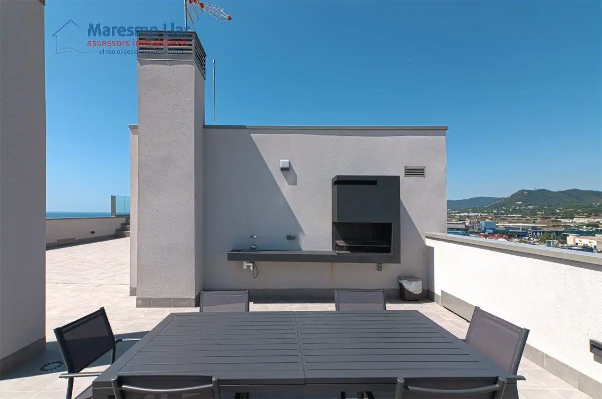 Terraza de Piso en venta en Mataró con Calefacción, Parquet y Terraza