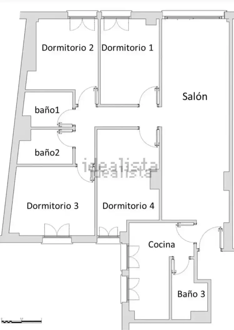 Piso en venta en Madrid con Aire acondicionado, Calefacción y Parquet