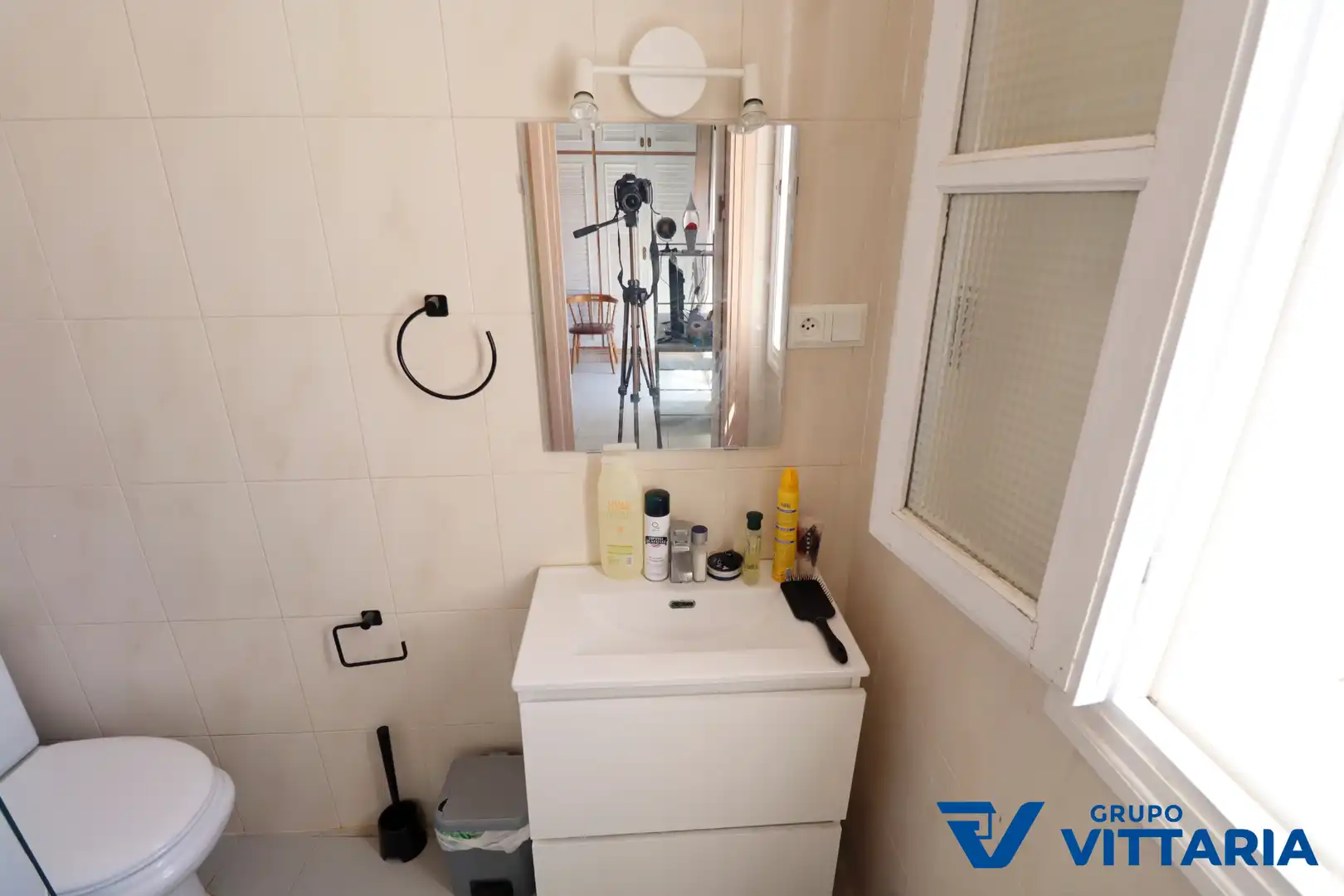 Baño de Casa adosada en venta en Almería con Aire acondicionado, Terraza y Trastero