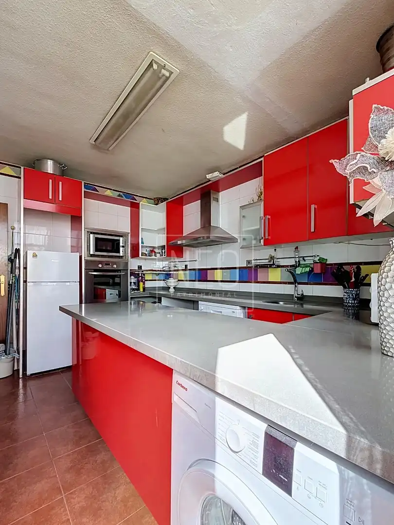 Cocina de Casa adosada en venta en Albolote con Aire acondicionado y Balcón