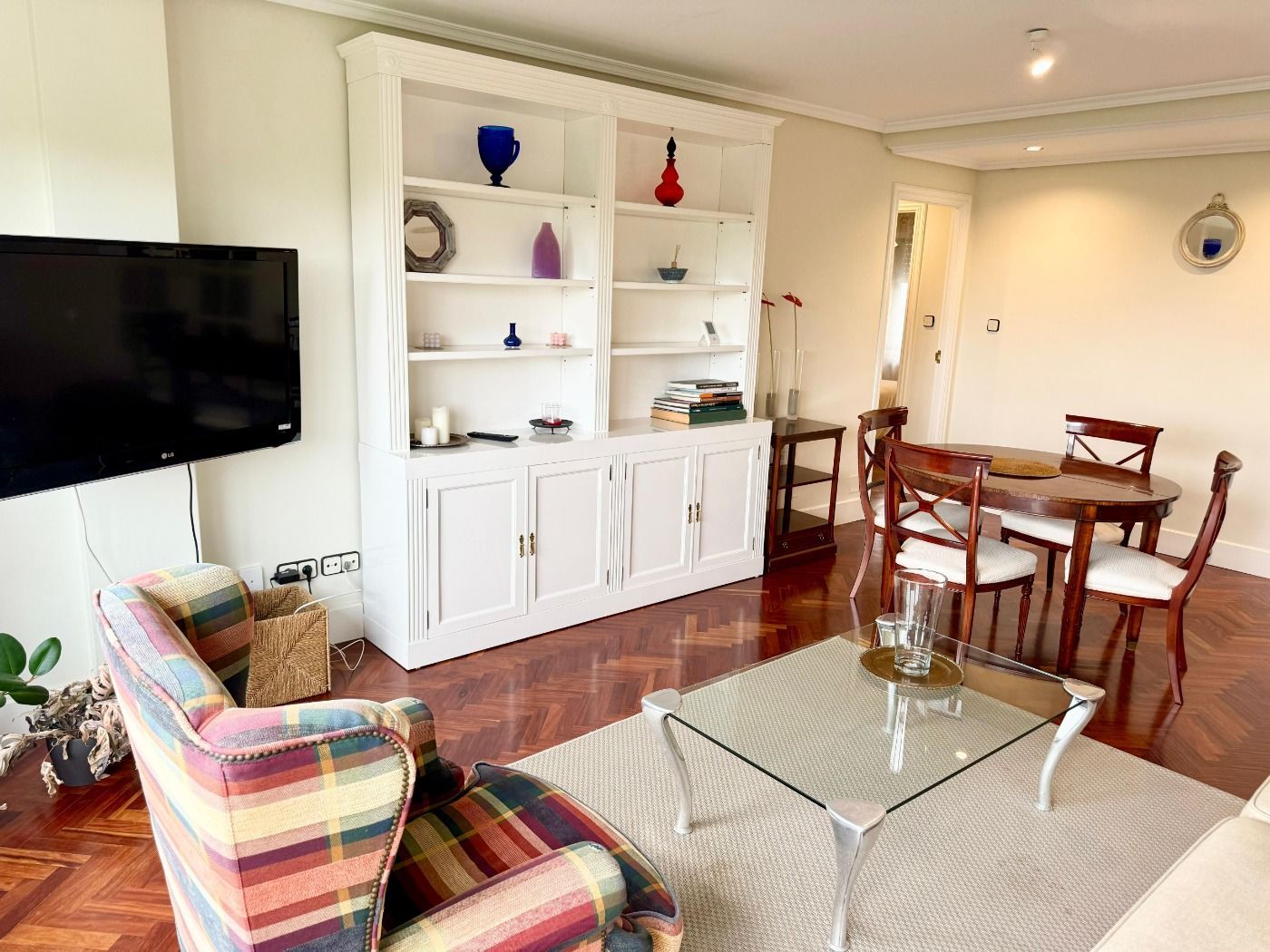 Sala d'estar de Pis en venda en A Coruña Capital  amb Calefacció, Parquet i Traster