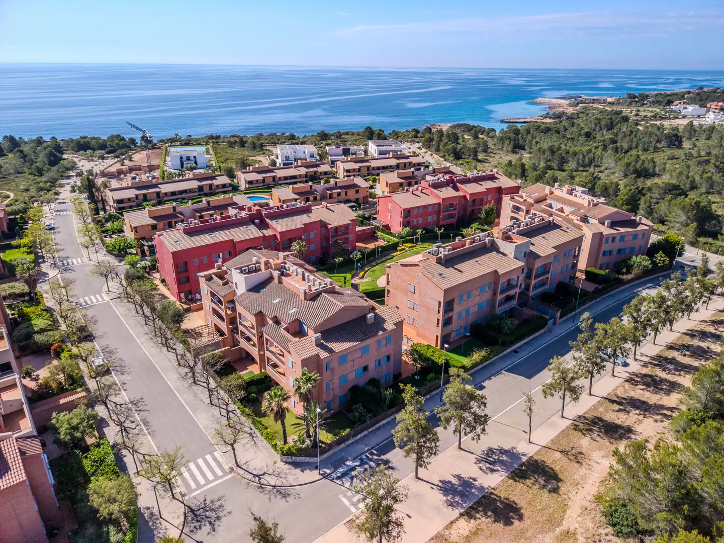 Exterior view of Flat for sale in L'Ametlla de Mar   with Air Conditioner, Heating and Terrace