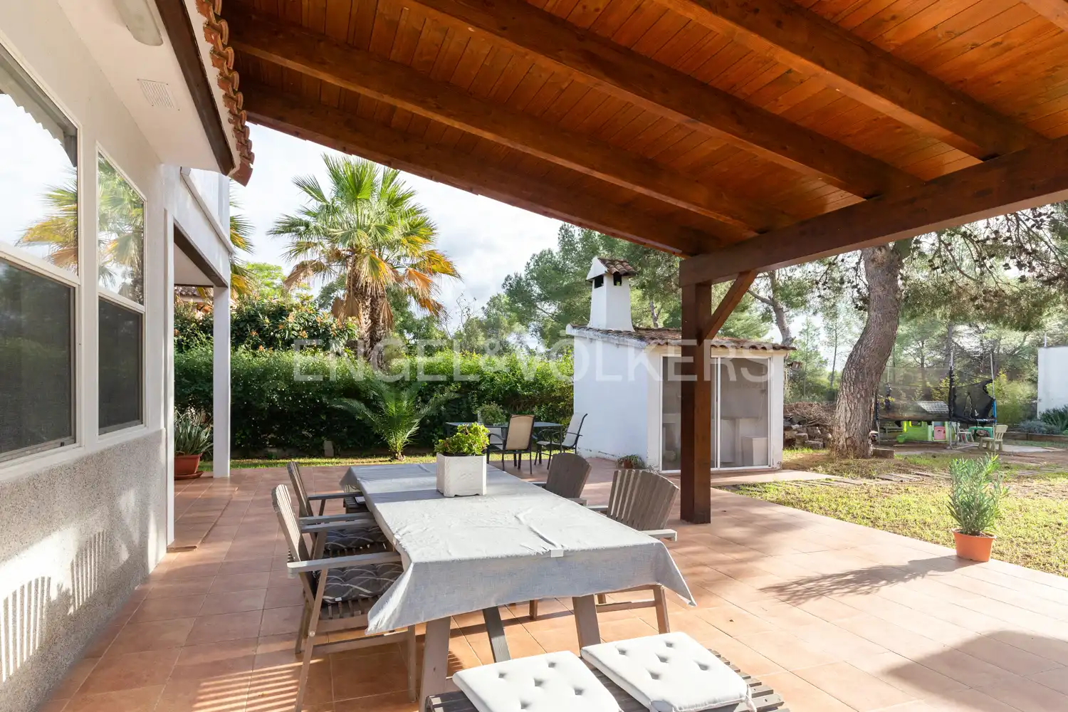Terraza de Casa o chalet de alquiler en Serra con Calefacción, Jardín privado y Parquet