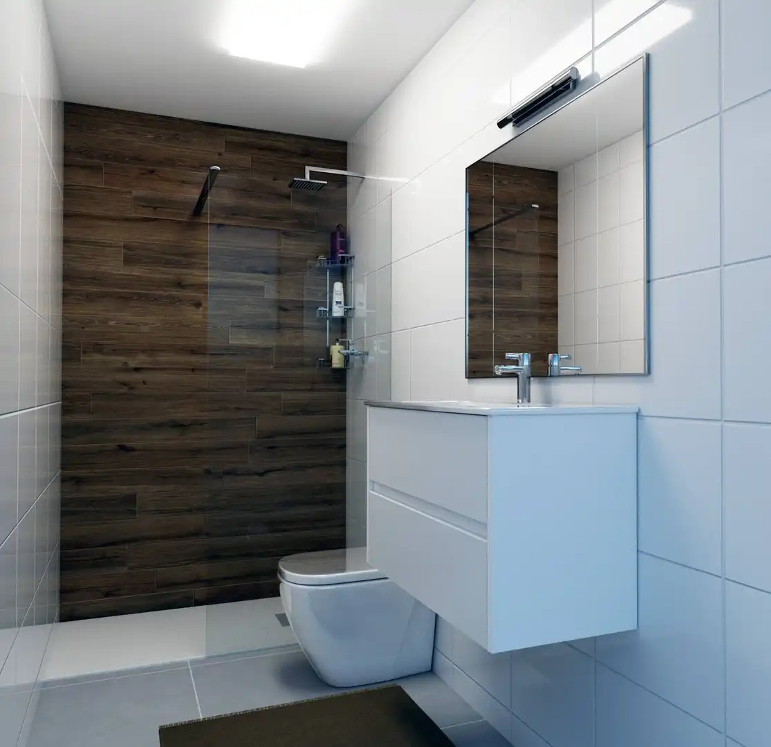 Baño de Casa o chalet en venta en San Pedro del Pinatar con Jardín privado, Terraza y Piscina