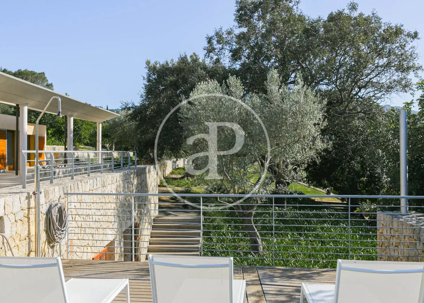 Terrace of Houses for rent in Pollença  with Air Conditioner, Heating and Private garden
