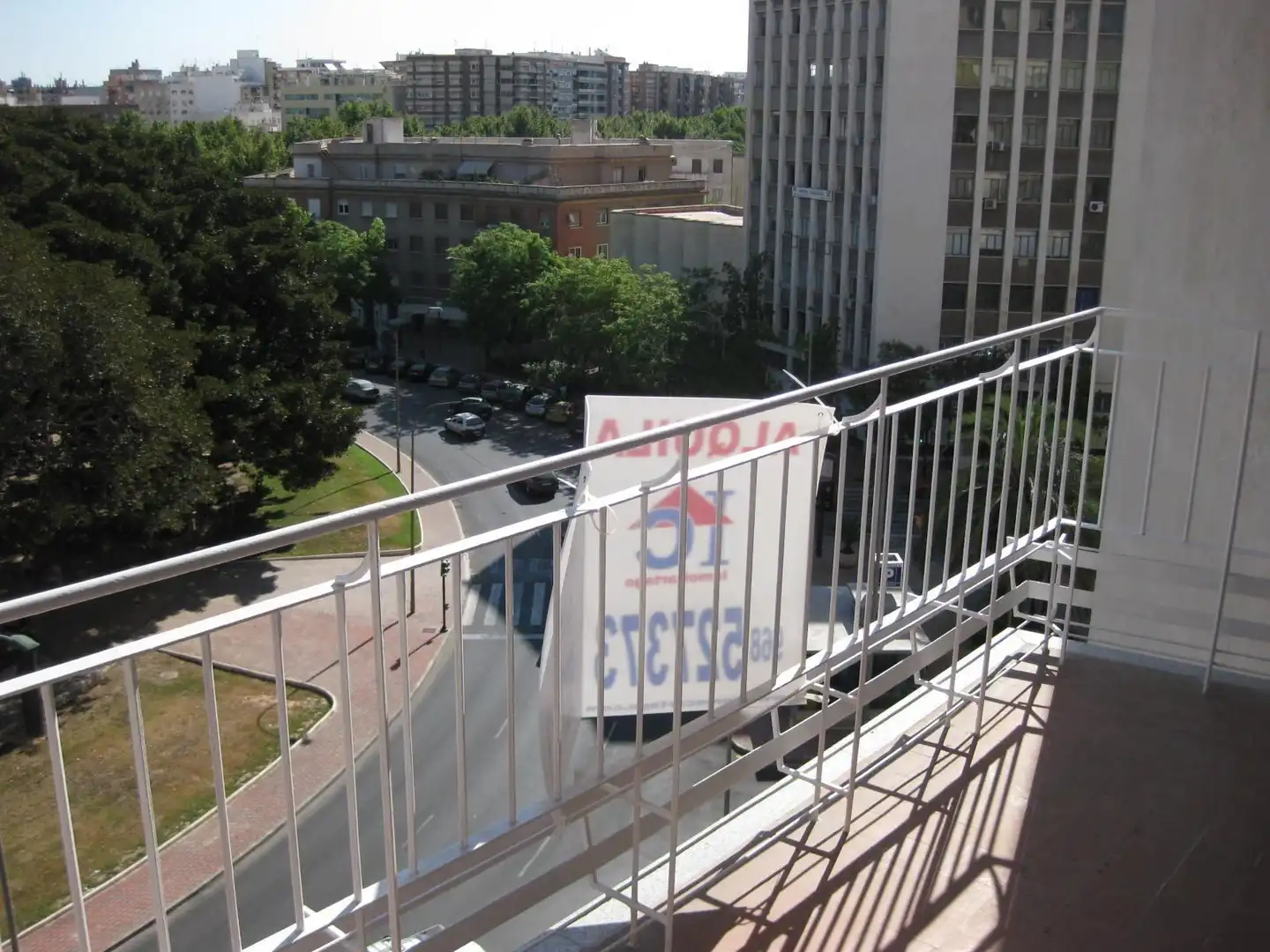 Terraza de Piso de alquiler en Cartagena con Amueblado y Balcón