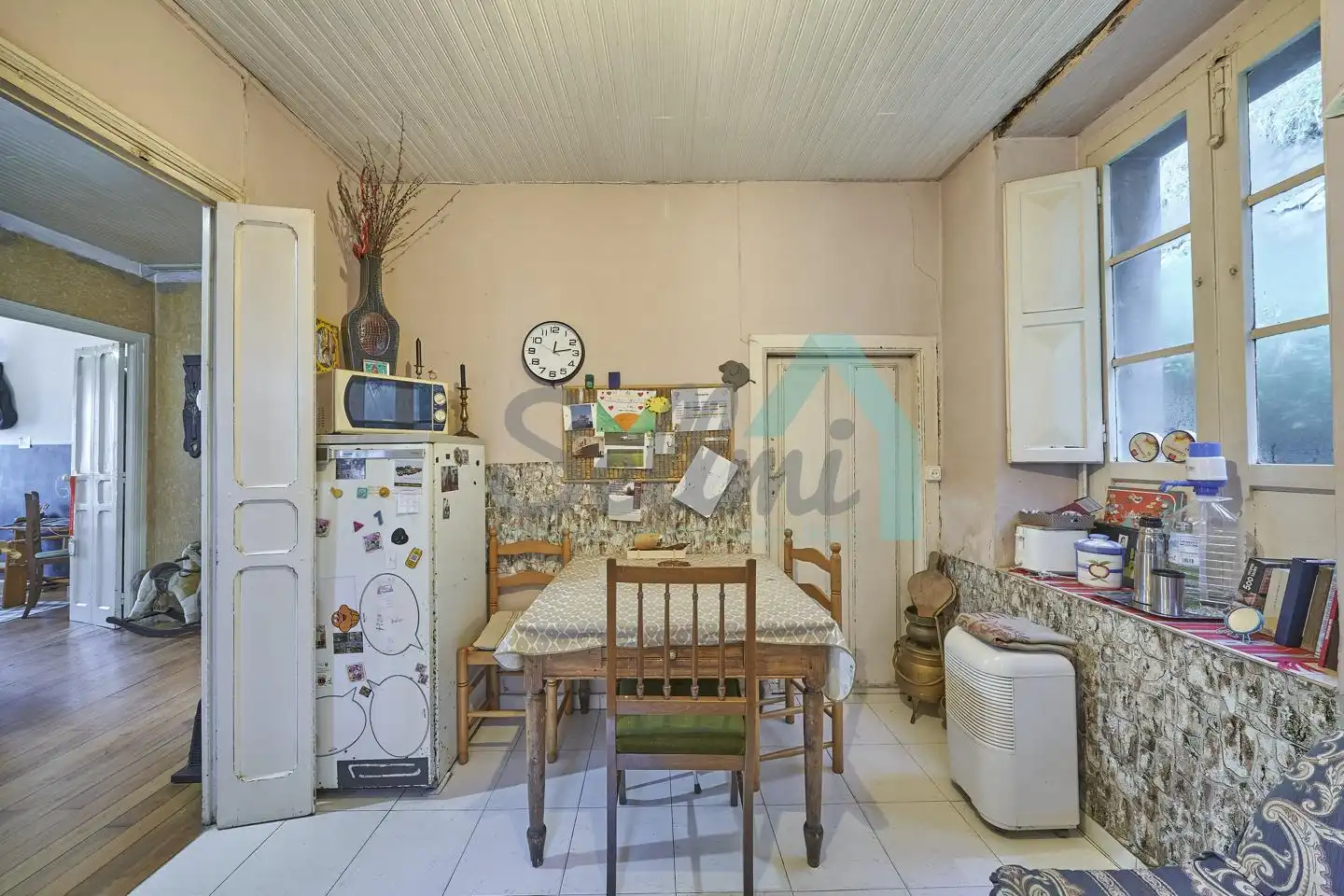 Cocina de Casa o chalet en venta en Belmonte de Miranda con Jardín privado, Parquet y Terraza