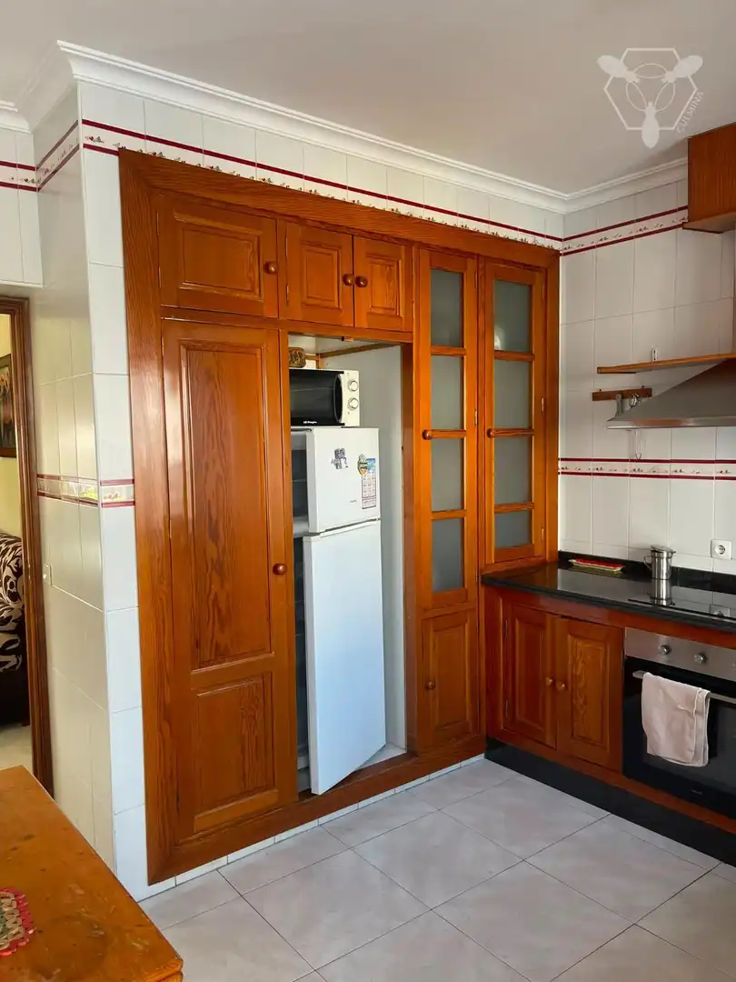 Kitchen of Flat for sale in Huelva  with Terrace and Furnished