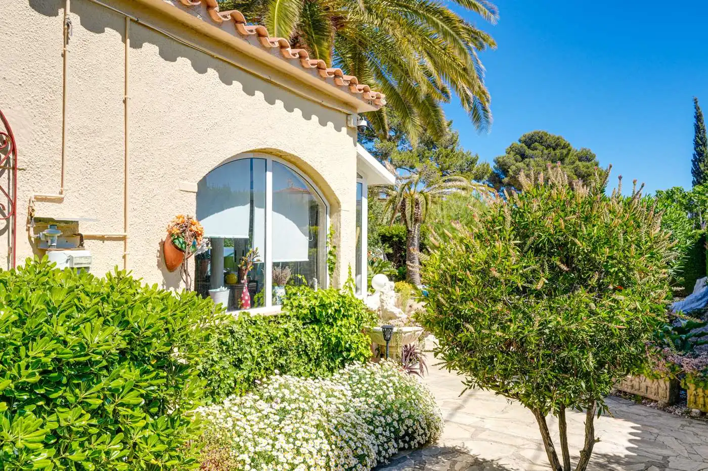 Vista exterior de Casa o chalet en venta en Mont-roig del Camp con Aire acondicionado, Jardín privado y Terraza
