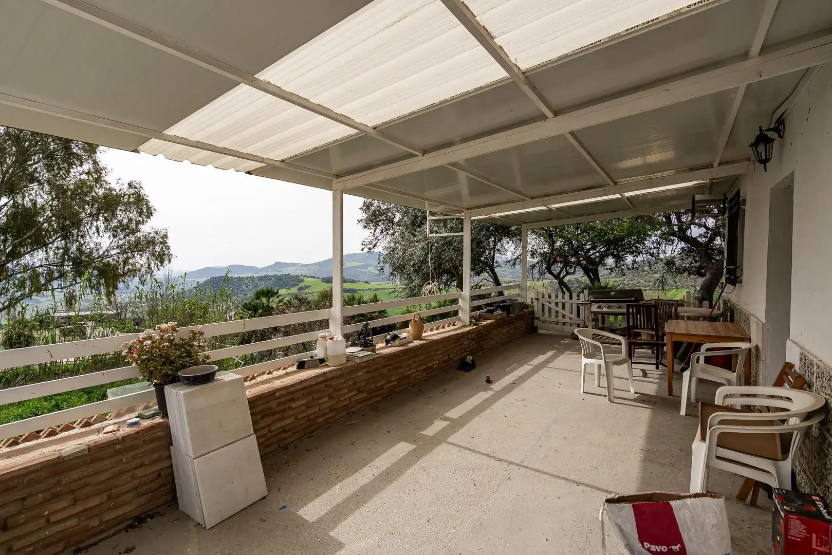 Terraza de Finca rústica en venta en Villanueva de la Concepción con Terraza, Piscina y Amueblado