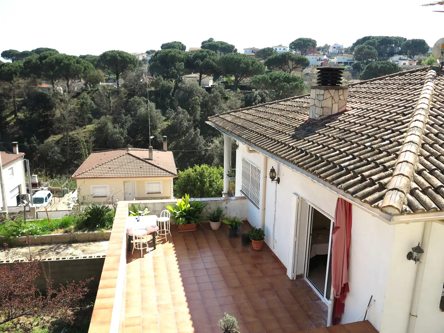 Terrassa de Casa o xalet en venda en Tordera amb Calefacció, Jardí privat i Terrassa