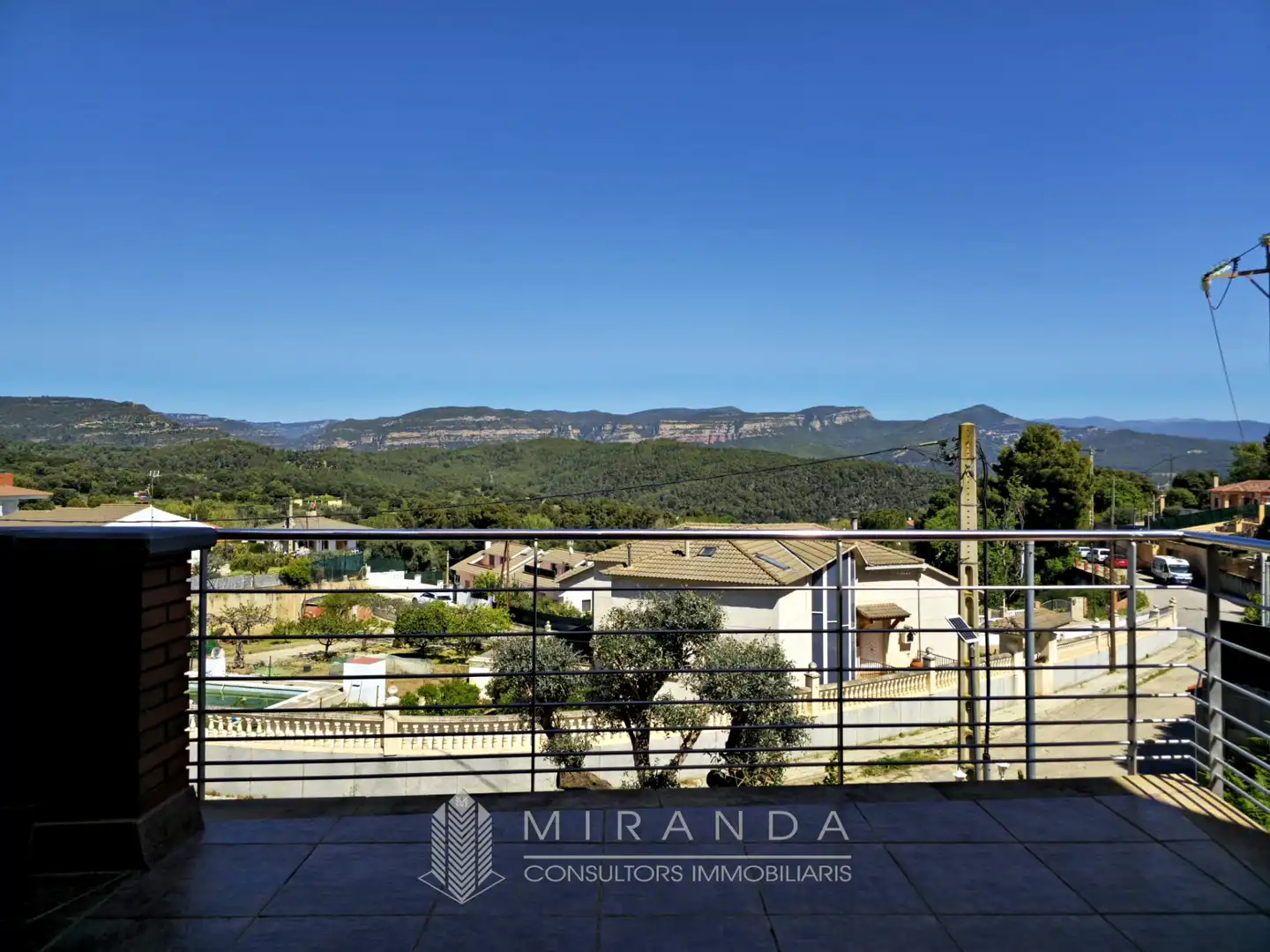 Terraza de Casa o chalet en venta en Bigues i Riells del Fai con Aire acondicionado, Calefacción y Jardín privado