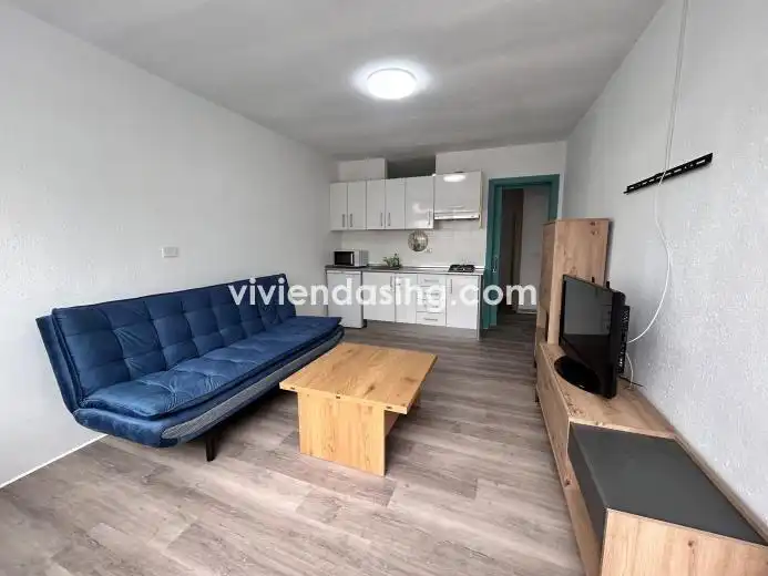 Sala d'estar de Planta baixa de lloguer en Los Realejos amb Terrassa i Moblat