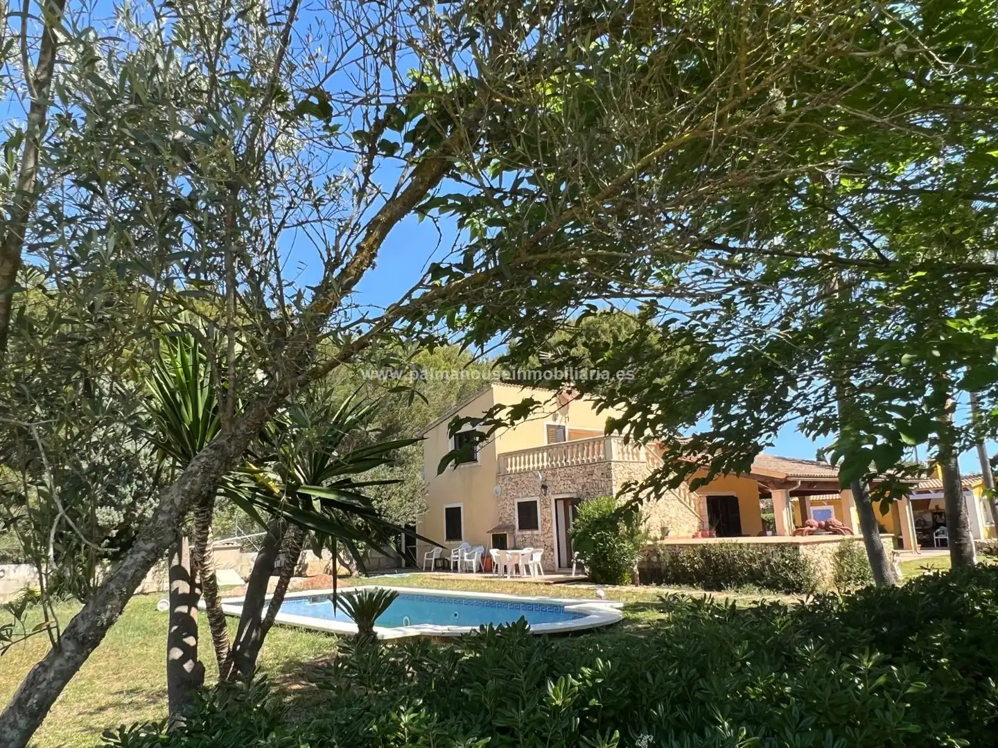 Garten von Country house zur Miete in Muro mit Klimaanlage, Heizung und Privatgarten