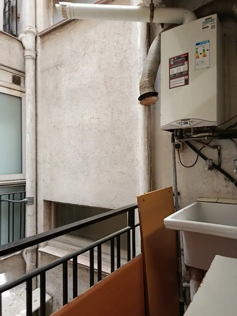 Terrasse von Wohnung zum Verkauf in Girona mit Heizung, Terrasse und Balkon