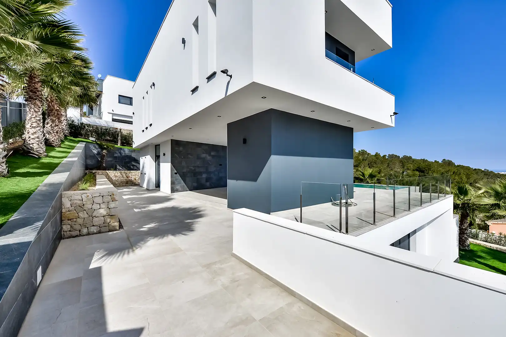 Vista exterior de Casa o xalet en venda en Jávea / Xàbia amb Aire condicionat, Calefacció i Jardí privat