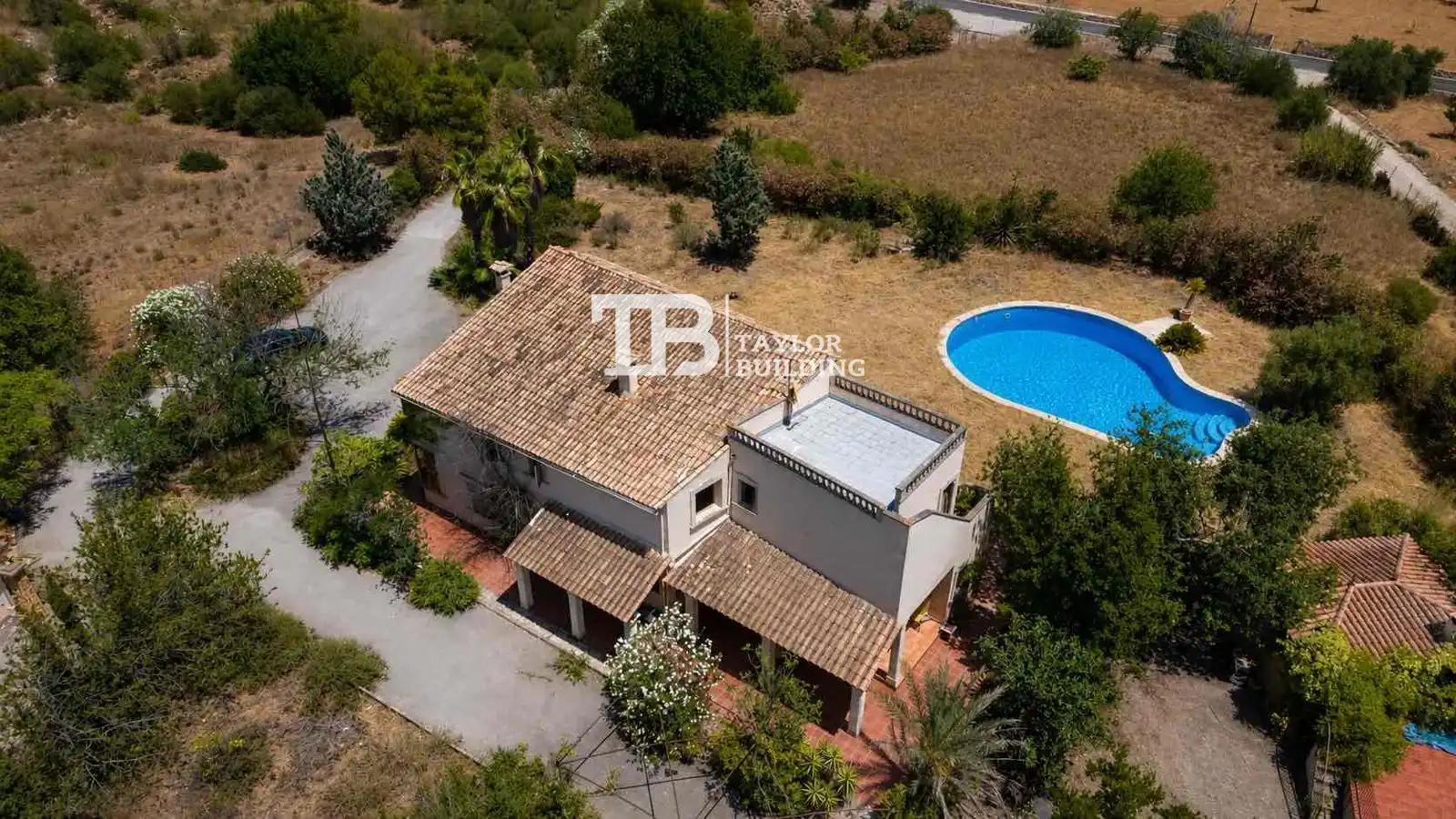 Vista exterior de Casa o xalet en venda en Marratxí amb Terrassa, Traster i Piscina