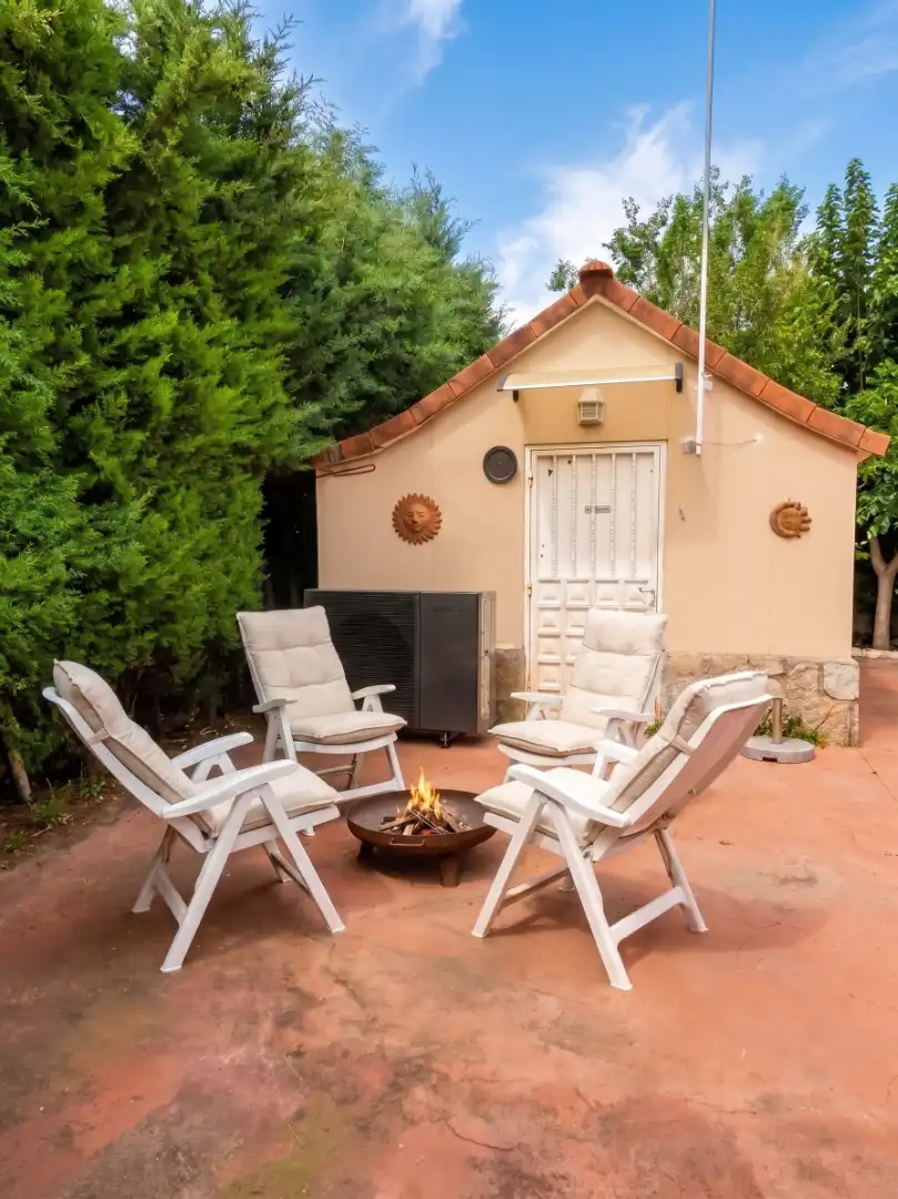 Terraza de Casa o chalet en venta en Villalbilla con Aire acondicionado, Calefacción y Jardín privado
