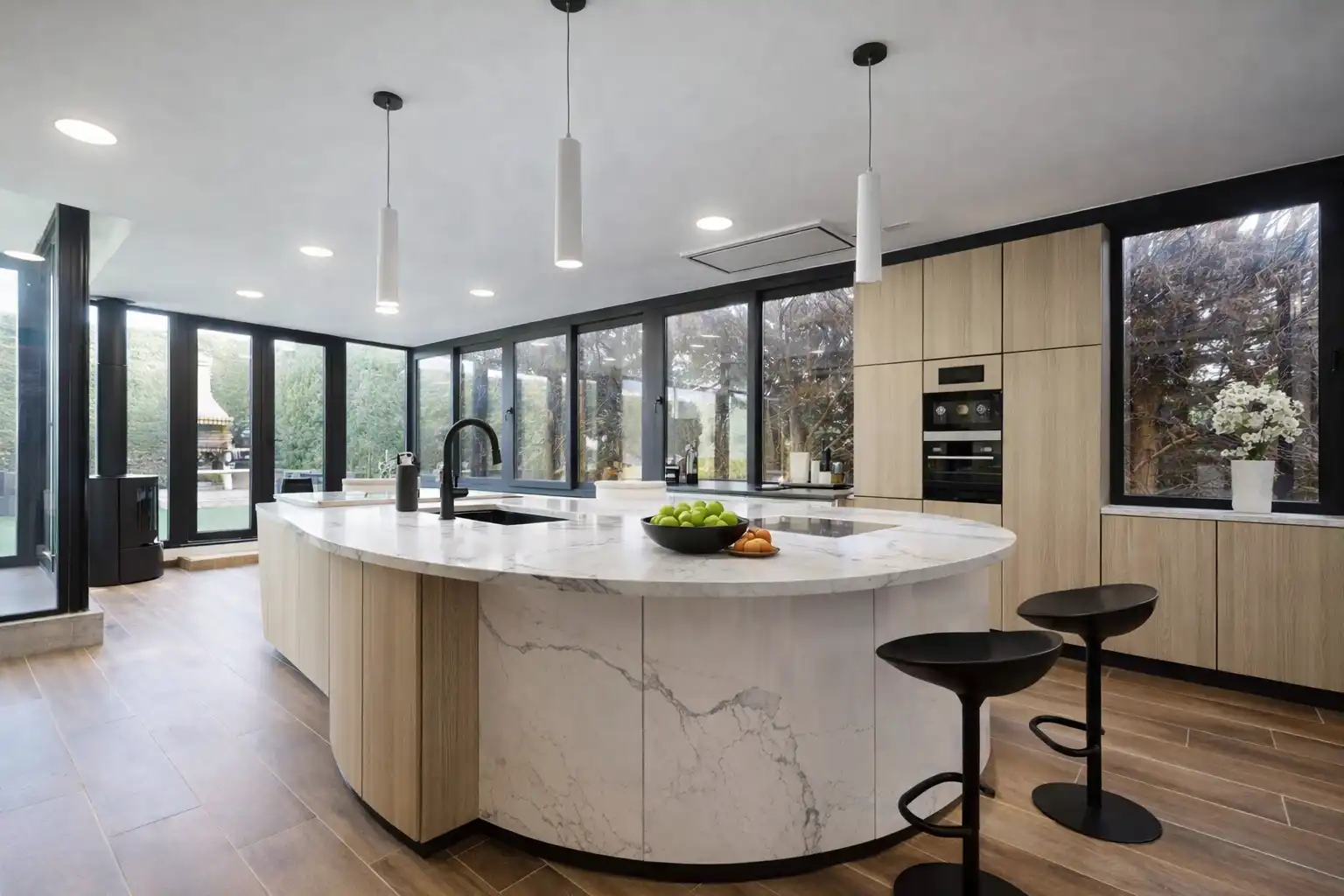 Cocina de Casa adosada en venta en Barrika con Terraza y Trastero