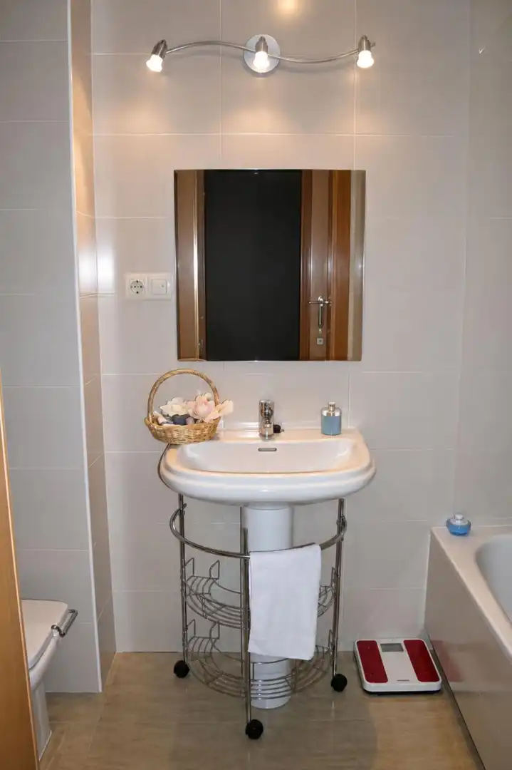 Badezimmer von Wohnung zum Verkauf in Murcia mit Klimaanlage und Heizung