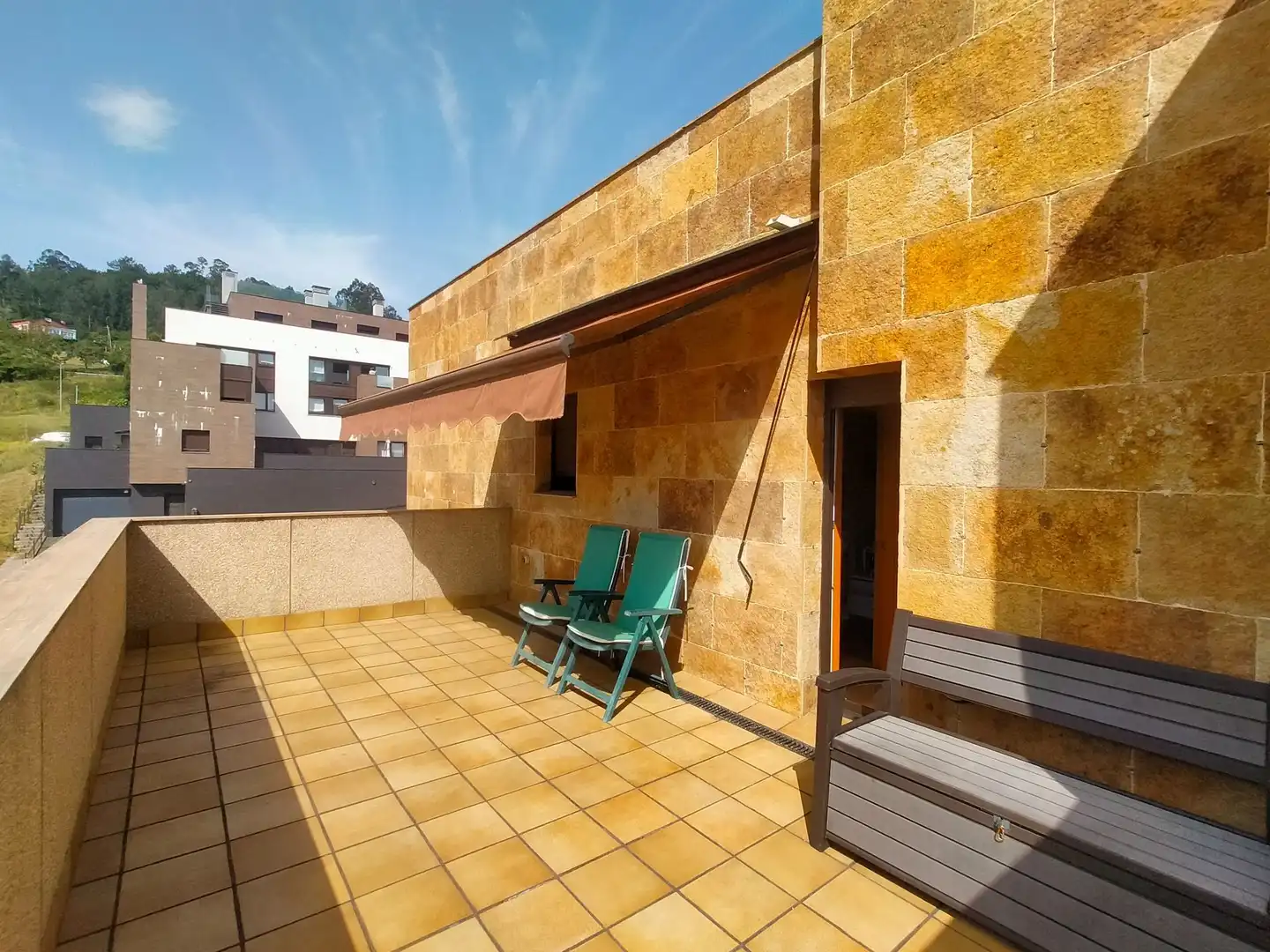 Terrace of Flat for sale in Pravia  with Heating, Terrace and Furnished