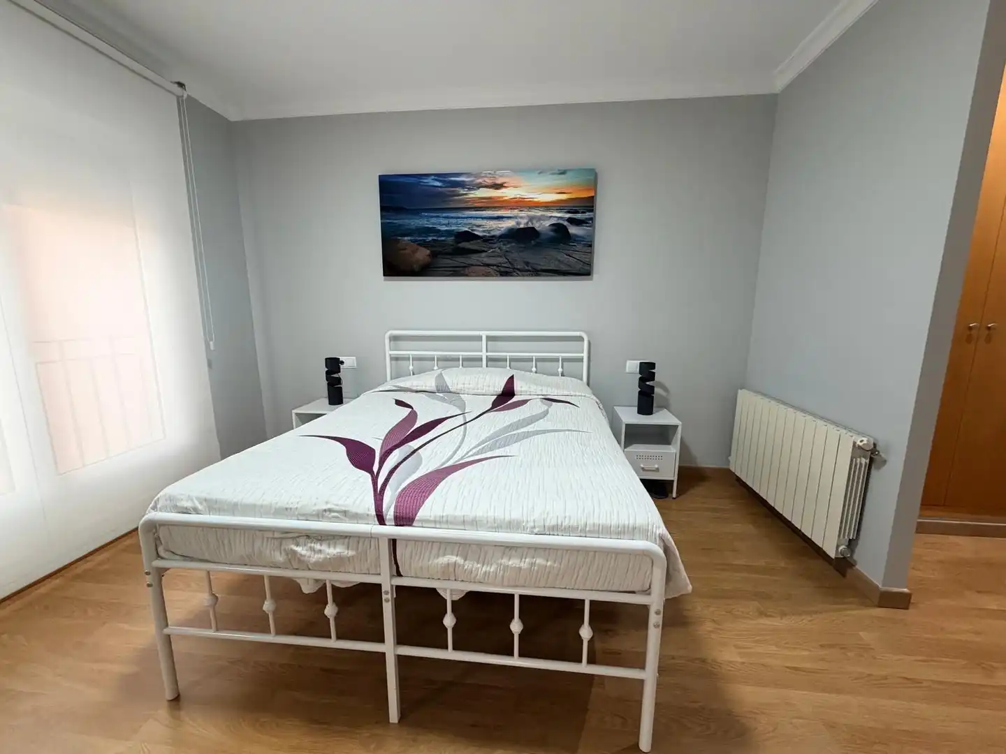 Dormitori de Casa adosada en venda en Albaida amb Aire condicionat, Parquet i Moblat
